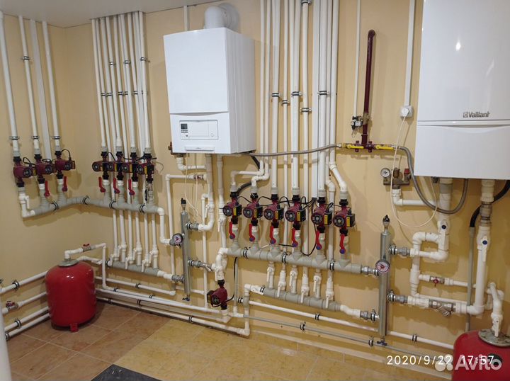 Отопление, теплый пол, водоснабжение