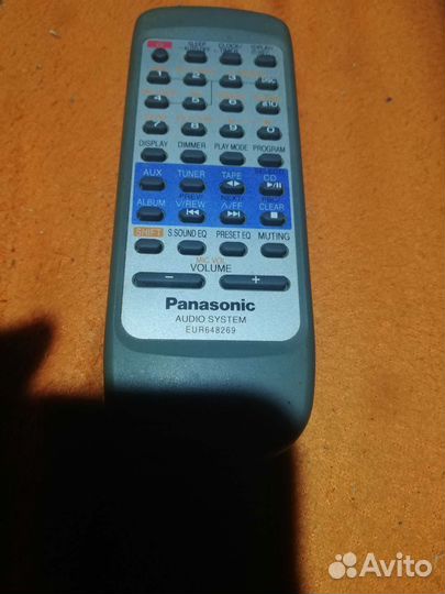 Пульт ду для муз центра рanasonic оригинал