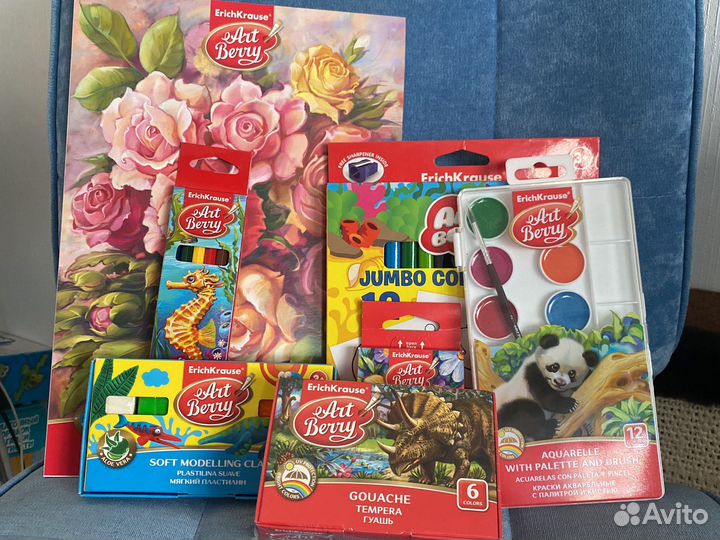 Новый набор канцтоваров 7прErichKrause