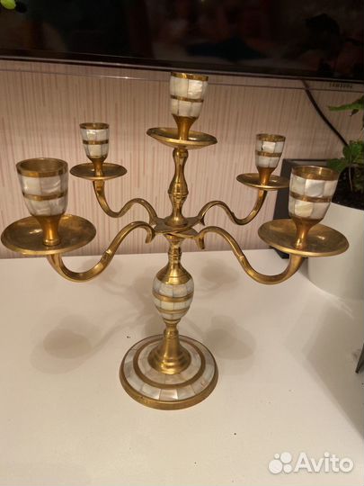 Подсвечник канделябр