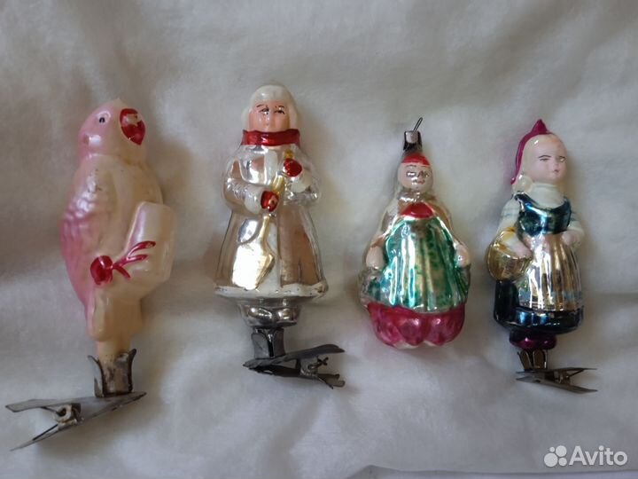 Елочные игрушки СССР