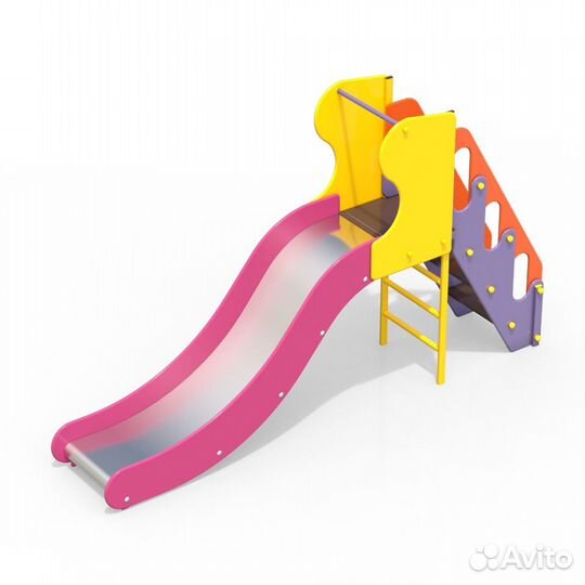 Уличные горки, детские карусели