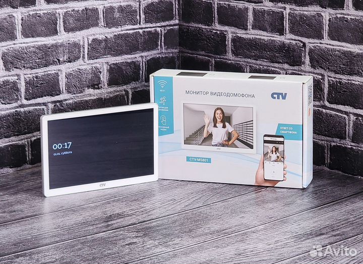 Домофон с Wi-FI для видеонаблюдения CTV-M5801