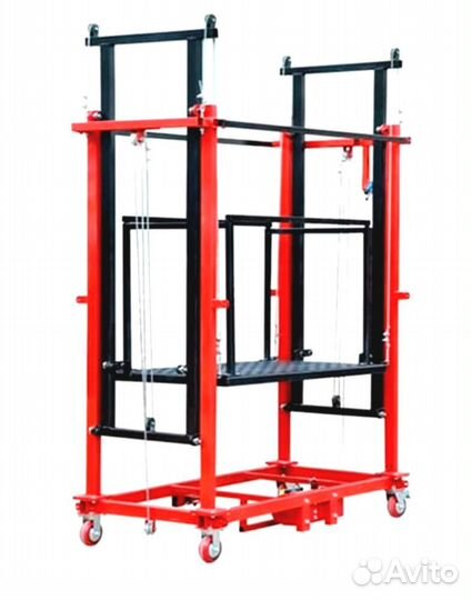 Фасадные электрические строительные леса