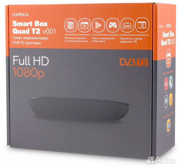 Медиаплеер Rombica Smart Box Quad T2