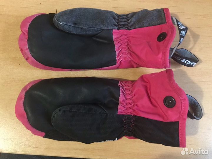 Варежки утеплённые водонепроницаемые Wedze