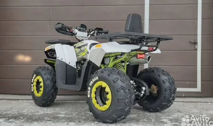 Квадроцикл Motoland Wild Track 200 LUX белый