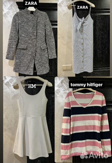 Пакет женских вещей S M 42 44 HM zara