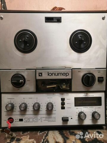 Катушечный магнитофон юпитер 203-1 стерео