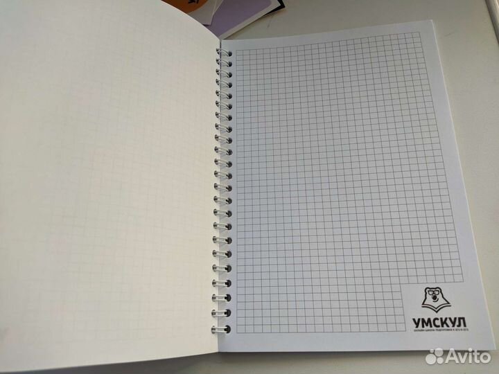 Блокнот Умскул + подарочки