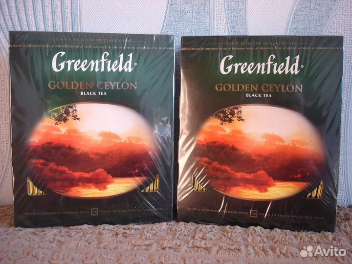 Чай чёрный greenfield