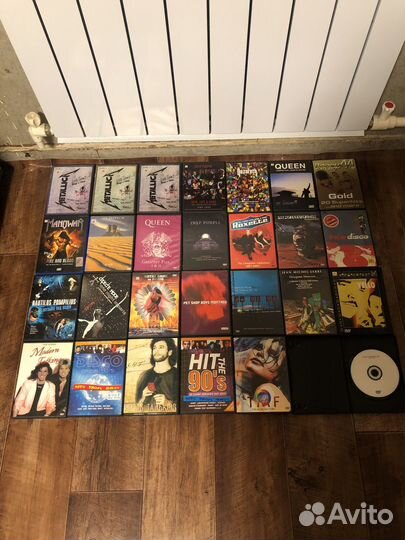 DVD диски рок диско музыка концерты клипы 28 штук