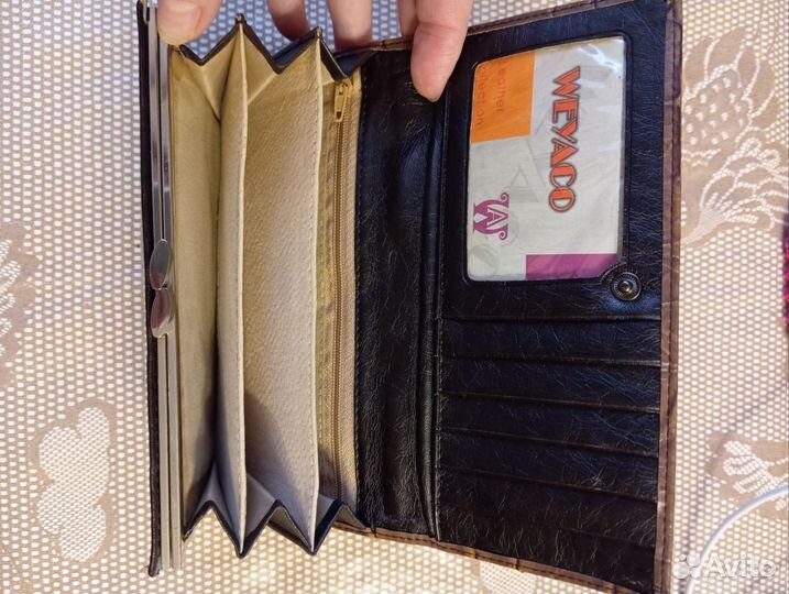 Кошелек женский кожаный новый