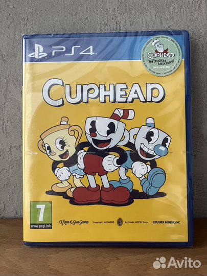 Cuphead: Physical Ed игровой диск для PS4