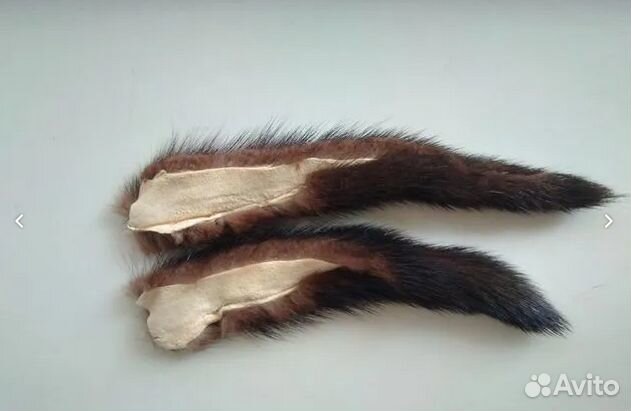 Хвосты норки и меховые воротники