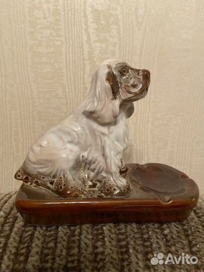 Статуэтка - пепельница, керамика