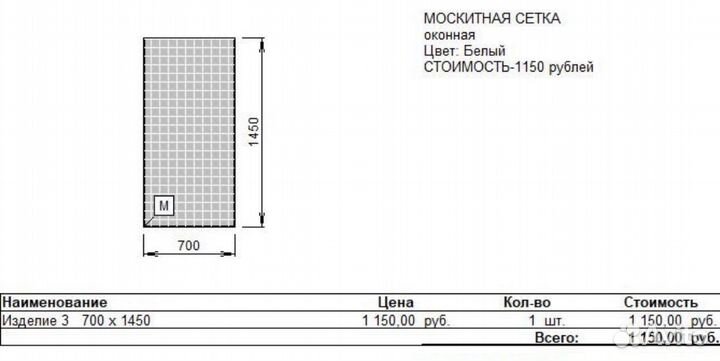 Москитные сетки от производителя