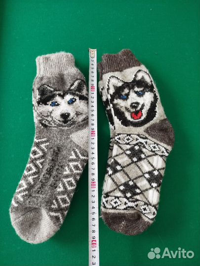 Шерстяные носки