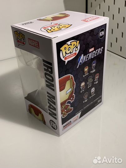 Fanko pop marvel железный человек 626