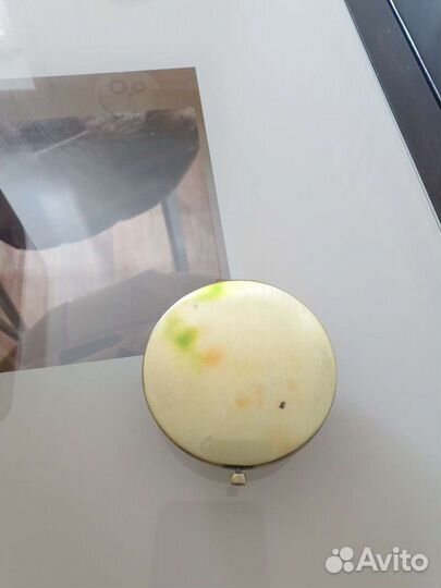 Зеркало карманное винтажное двойное