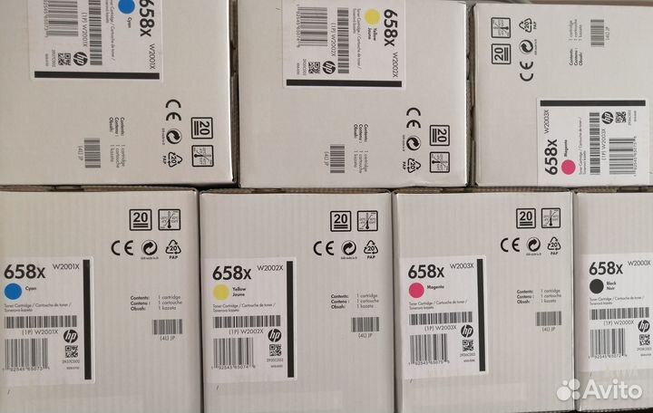 Новый оригинальный картридж HP W2003X