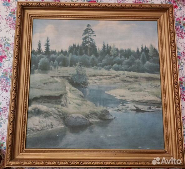 Художественная репродукция В.Серова Пейзаж