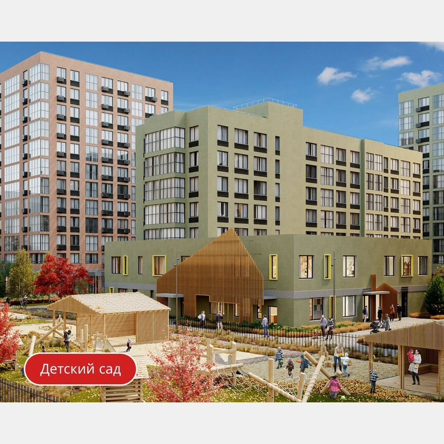 2-к. квартира, 56,9 м², 11/12 эт.