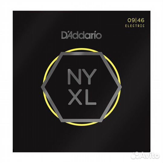 D'Addario Nyxl0946 струны для электрогитары Новые