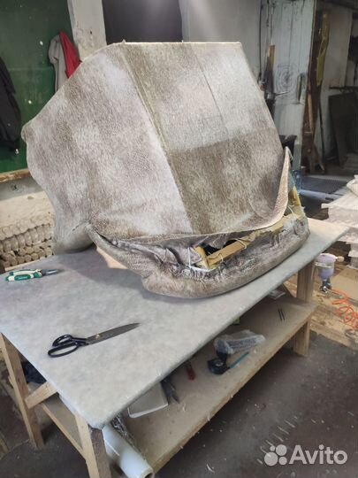 Перетяжка мягкой мебели