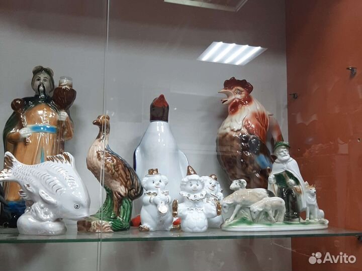 Фарфоровые статуэтки СССР и другие