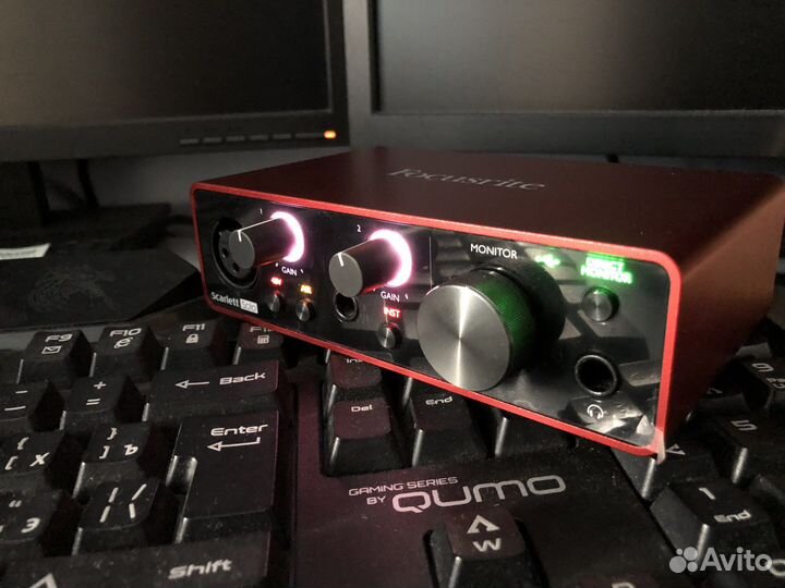 Focusrite scarlett solo 3rd gen звуковая карта