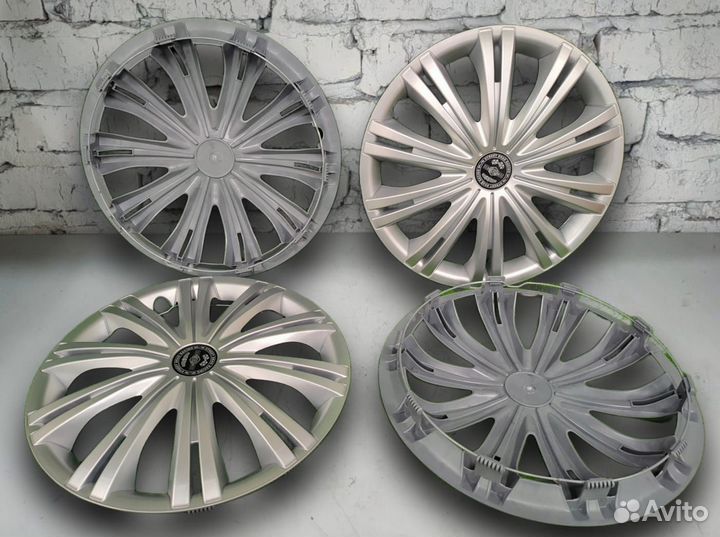 Колпаки на колеса Гига R14 Серые