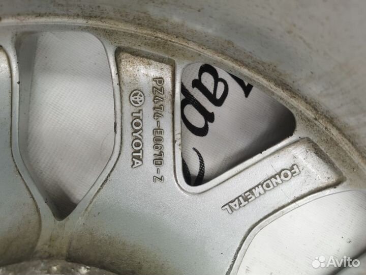 Диски колесные Toyota Corolla 150 Оригинал