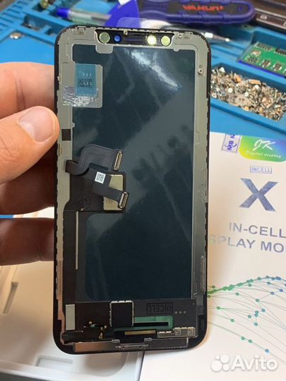 Дисплей для iPhone X черный in-Cell