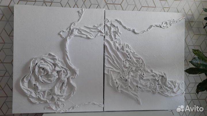 Эксклюзивная обьемная картина / Дуплекс 50 на 60см