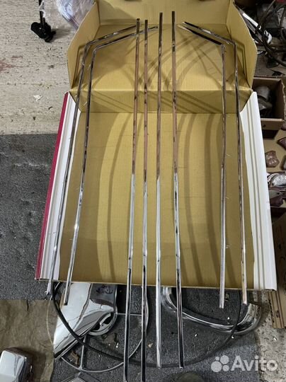 Газ 21 новые молдинги на дверные карты