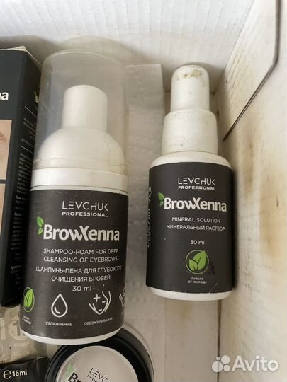 Набор бровиста, хна для бровей, brow henna