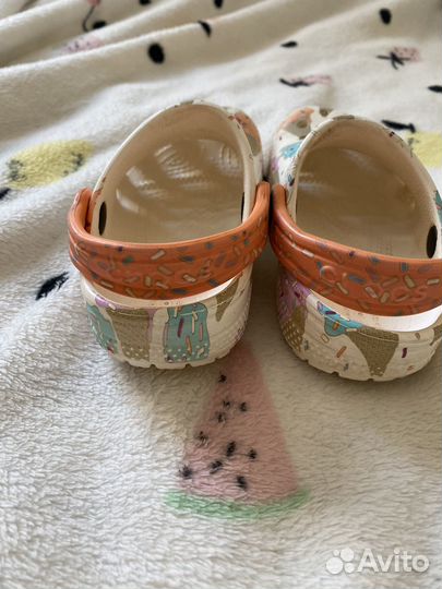 Кроксы c8 на девочку 25 размер