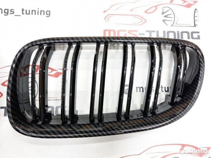 Ноздри BMW 3 серии E92 08-13г Под карбон