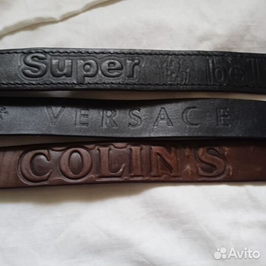 Мужской ремень Hugo Boss, Super кожаный