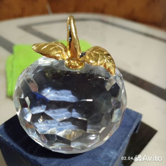 Яблоко горный хрусталь В обработке