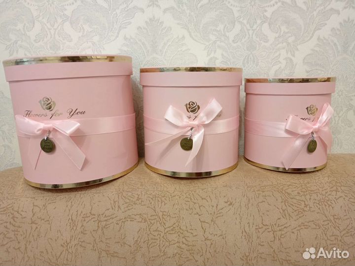 Шляпные коробки для цветов