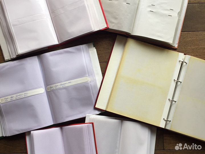 Фотоальбомы 10*15 см и на кольцах