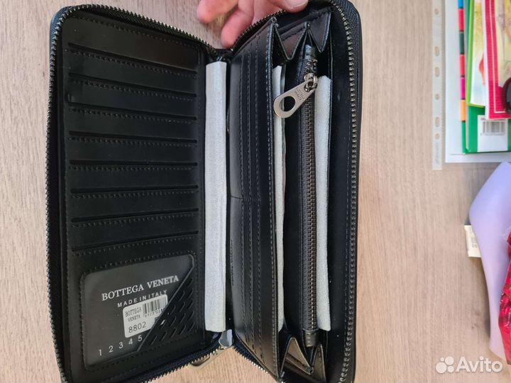 Кошелек мужской кожаный новый