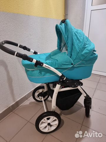 Коляска 2 в 1 индиго