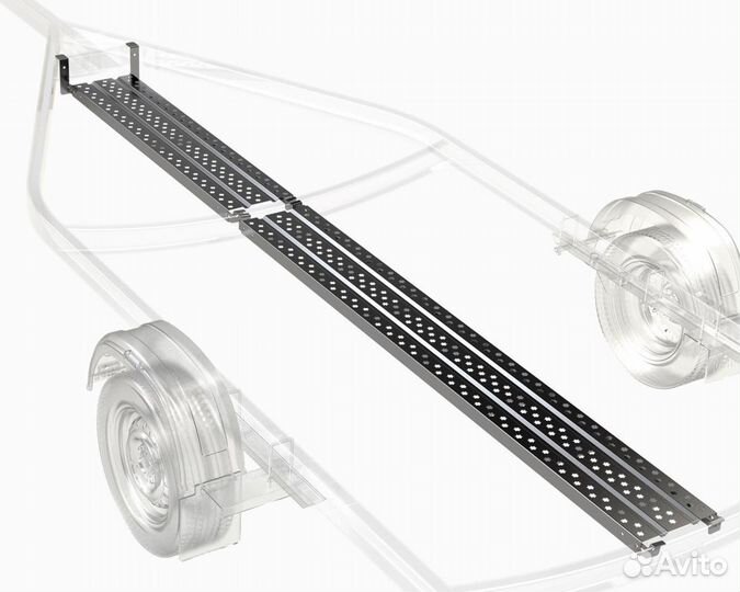 Трап для прицепа мзса 821131.402-602 /цинк/ (корот
