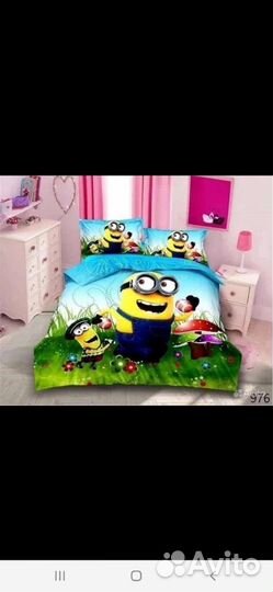 Детское постельное белье новое