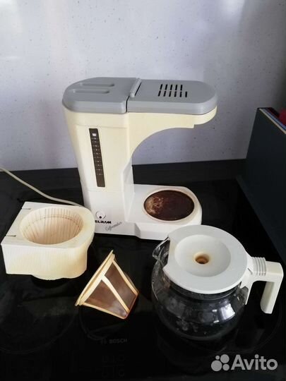 Рабочая кофеварка