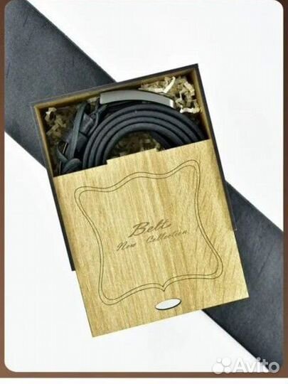 Ремень мужской натуральная кожа. Новый