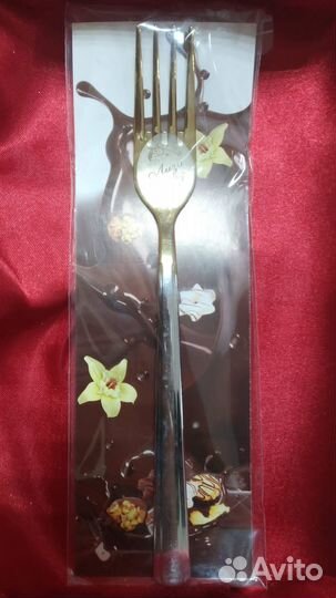 Лиза вилка Столовая с именем надписью Магазин